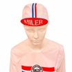 Gorra Ciclista Vintage Roja Rayas