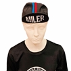 Gorra Ciclista Vintage Negra Rayas